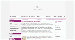 Desktop Screenshot of indiatourismpoint.com